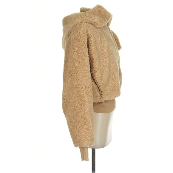 Like NEW Alo Yoga Foxy Sherpa Jacket in Camel, Size XS, $235 - Picture 7 of 8